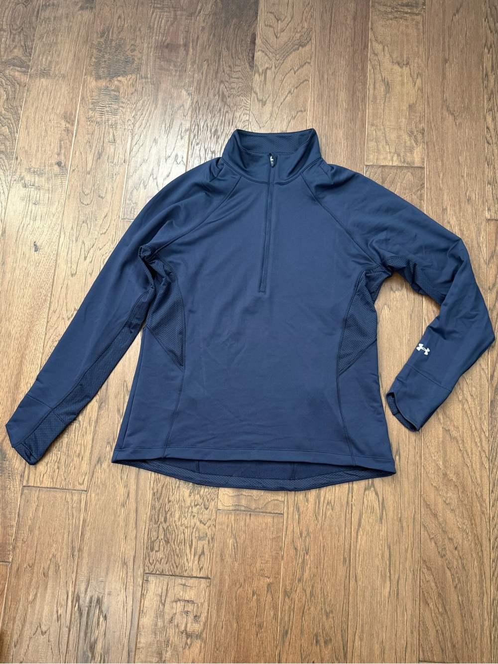 Women’s Under Armour Navy Blue Half-Zip Athletic Pullover size XL
